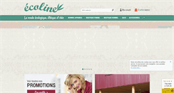 Desktop Screenshot of ecoline.fr